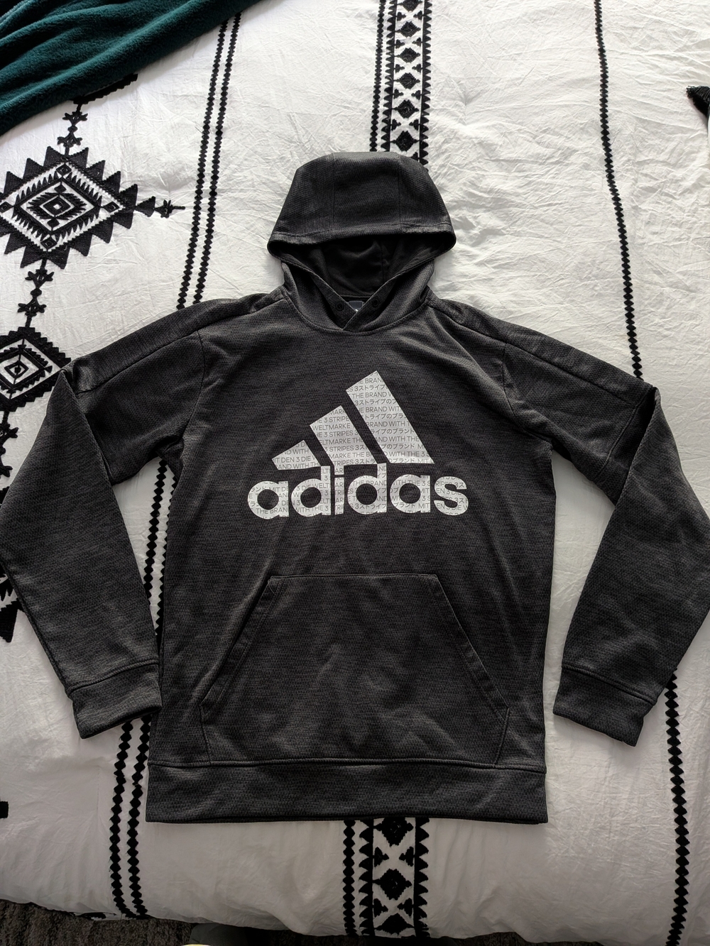 Adidas BADGE OF SPORT MATRIX TEAM ISSUE HOODIE Climawarm Size M
